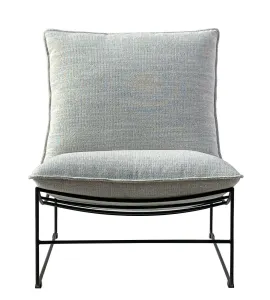 CR Drew Fabric Upholstered Metal Leg Accent Chair thumbnail 8
