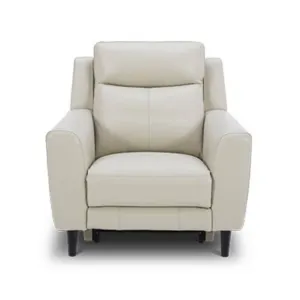 VI Newman Single Seater Electric Leather Recliner Lounge thumbnail 2