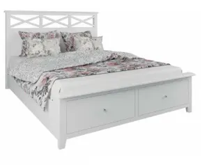 VI Hampton 4 Piece Bedroom Suit with Tallboy and Bedsides thumbnail 4