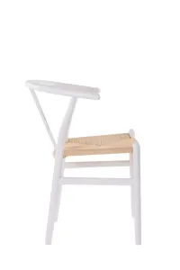 VI Freya Wishbone Timber Frame Dining Chair thumbnail 10