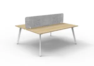 RL Eternity Double Sided Workstation with Grey Eco Panel Screen thumbnail 8