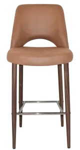 EZ STOOL ALBURY SIDE 750 METAL LIGHT WALNUT thumbnail 9