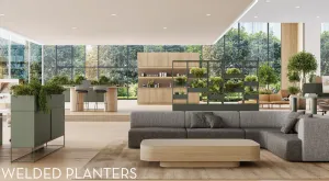 DD Sloan Sliding Door Planter Storage thumbnail 5