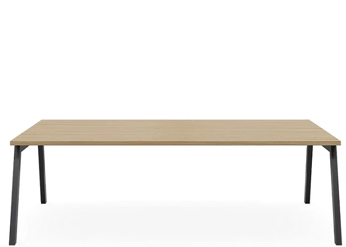 DD Vista Metal Leg Boardroom Table