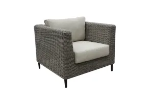 VI Portia Synthetic Rattan Wicker Outdoor Armchair thumbnail 2