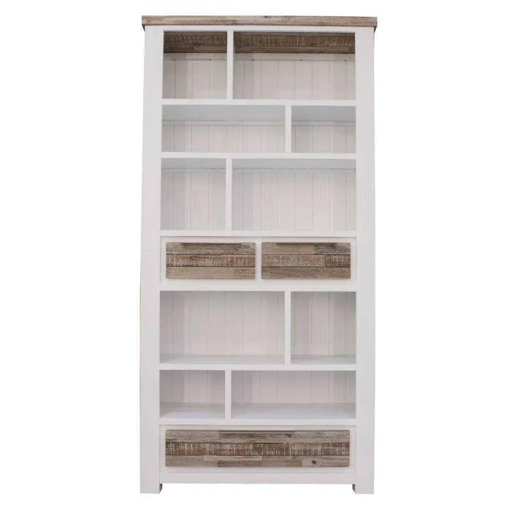 VI Homestead Solid Timber 3 Drawer Bookcase