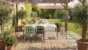 FL Bordeaux Aluminium Hospitality Outdoor Dining Table thumbnail 10