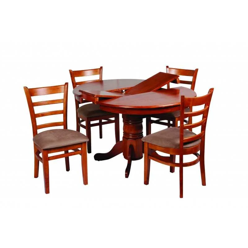 MA Jaguar Solid Timber Fabric Upholstered Dining Chair