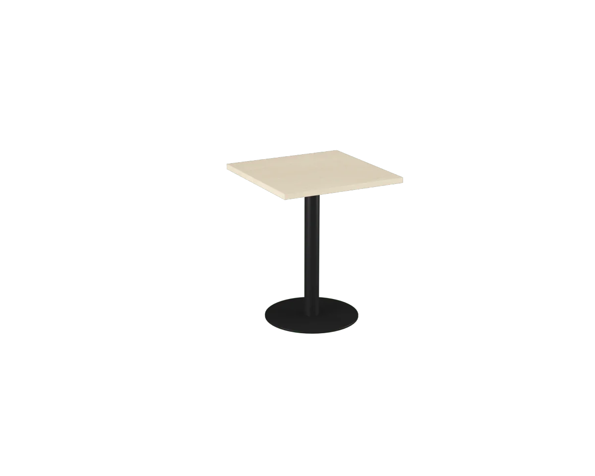 OL Metal Disc Base Square Meeting Table