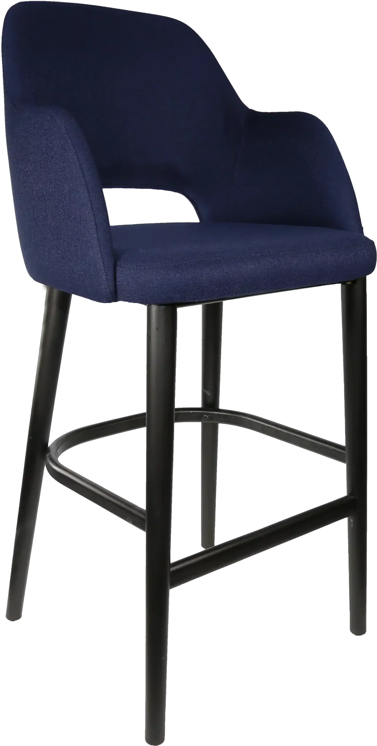 FL Sorbet Fabric Upholstered Timber Legs Hospitality Barstool