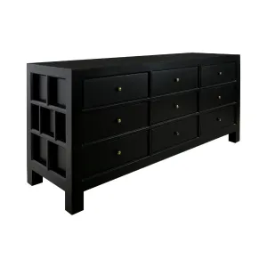 CR Evan Solid Timber 9 Drawer Chest thumbnail 10