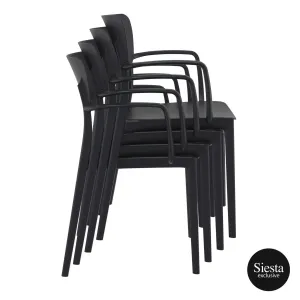 FL Lisa Hospitality Outdoor Stackable Armchair thumbnail 10