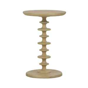 CR Milano Solid Timber Round Side Table thumbnail 8