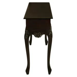 CT Seine Carved Solid Timber 2 Drawer Sofa Table thumbnail 14