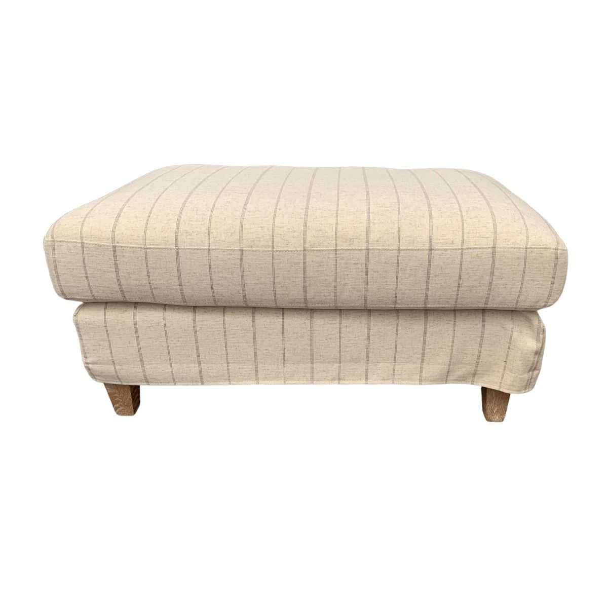 CR Alexander Fabric Upholstered Ottoman