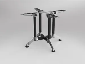 OL Modulus Metal Round or Square Meeting Table Frame thumbnail 3