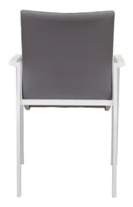 VI Baska Aluminium Extendable Outdoor Dining Table with 4 Chair Set thumbnail 6