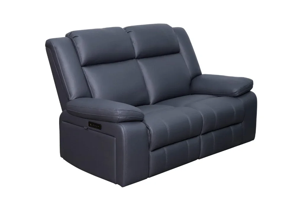 VI Cooper Fabric Upholstered 2 Seater Electrical Recliner Lounge