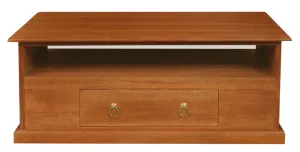 CT Tasmania Solid Timber 2 Drawer Coffee Table thumbnail 7
