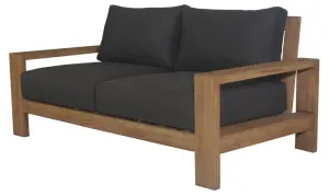 VI Marrakesh Solid Timber 2 Seater Shaded Outdoor Lounge with Cushion thumbnail 3