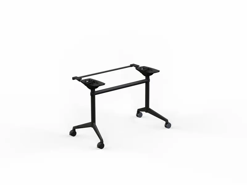 OL Modulus Flip Table Frame All Black