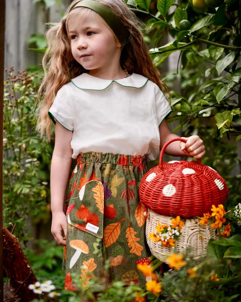 Brooke Organic Girls Skirt 1