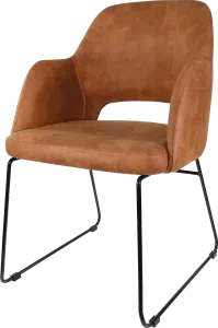 FL Sorbet Premium Vinyl Upholstered Sled Base Hospitality Chair thumbnail 1