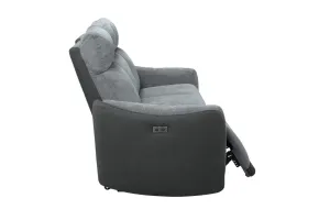 VI Momba Fabric Upholstered Electric Recliner Lounge thumbnail 5