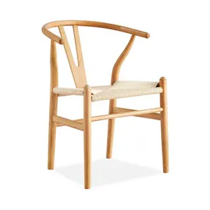VI Arc Wishbone Timber Frame Dining Chair thumbnail 2