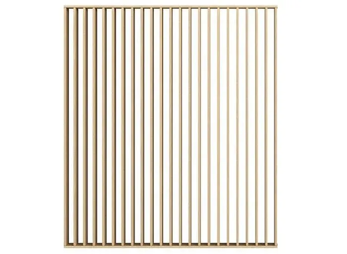 DD Straight Slat Divider Wall