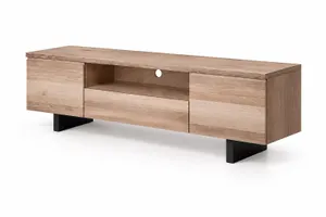 MD Nancy Solid Timber 2 Door 1 Drawer TV Unit thumbnail 2