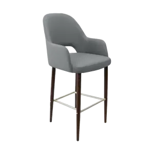 FL Orleans Bourbon Upholstered Seat Aluminium Frame Hospitality Barstool thumbnail 1