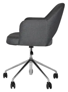 EZ ARM CHAIR ALBURY CASTOR V2 POLISHED ALUM thumbnail 13