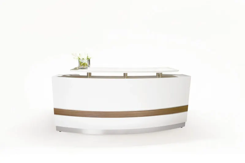 GP Conservatory Reception Counter with 2 Tone Finish