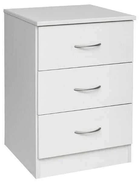 EV Metro 3 drawers bedside table
