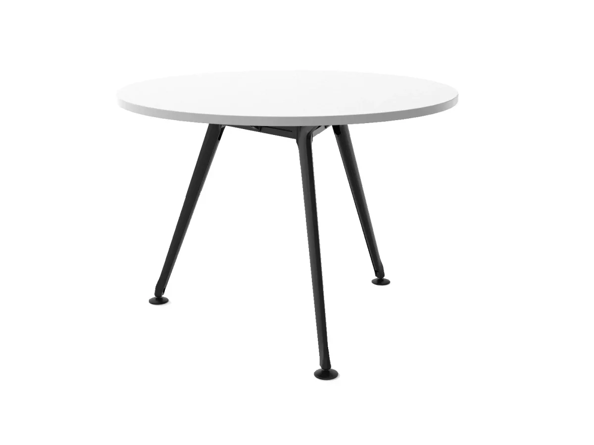 OL Team Metal Leg Round Meeting Table