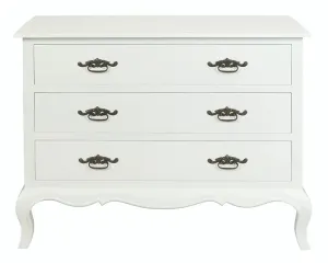 CT French Provincial Solid Timber 3 Drawer Dresser thumbnail 6