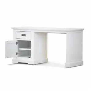VI Coastal Solid Timber 1 Door 1 Drawer Study Desk thumbnail 4