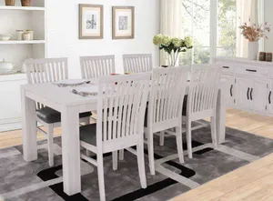VI Florida Mountain Ash Dining Table with 6 Chairs Set thumbnail 1