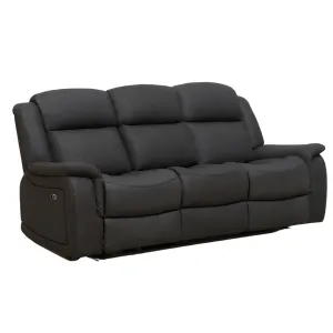 BT Paragon Fabric Upholstered 3 Seater Electric Recliner Lounge thumbnail 1