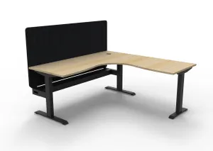 RL Boost Static Corner Desk with Eco Panel Screen thumbnail 12