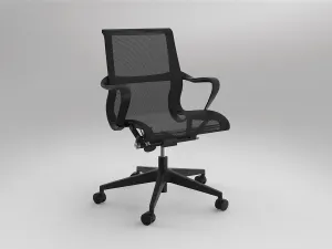 OL Scroll Mesh Back Boardroom Chair thumbnail 1