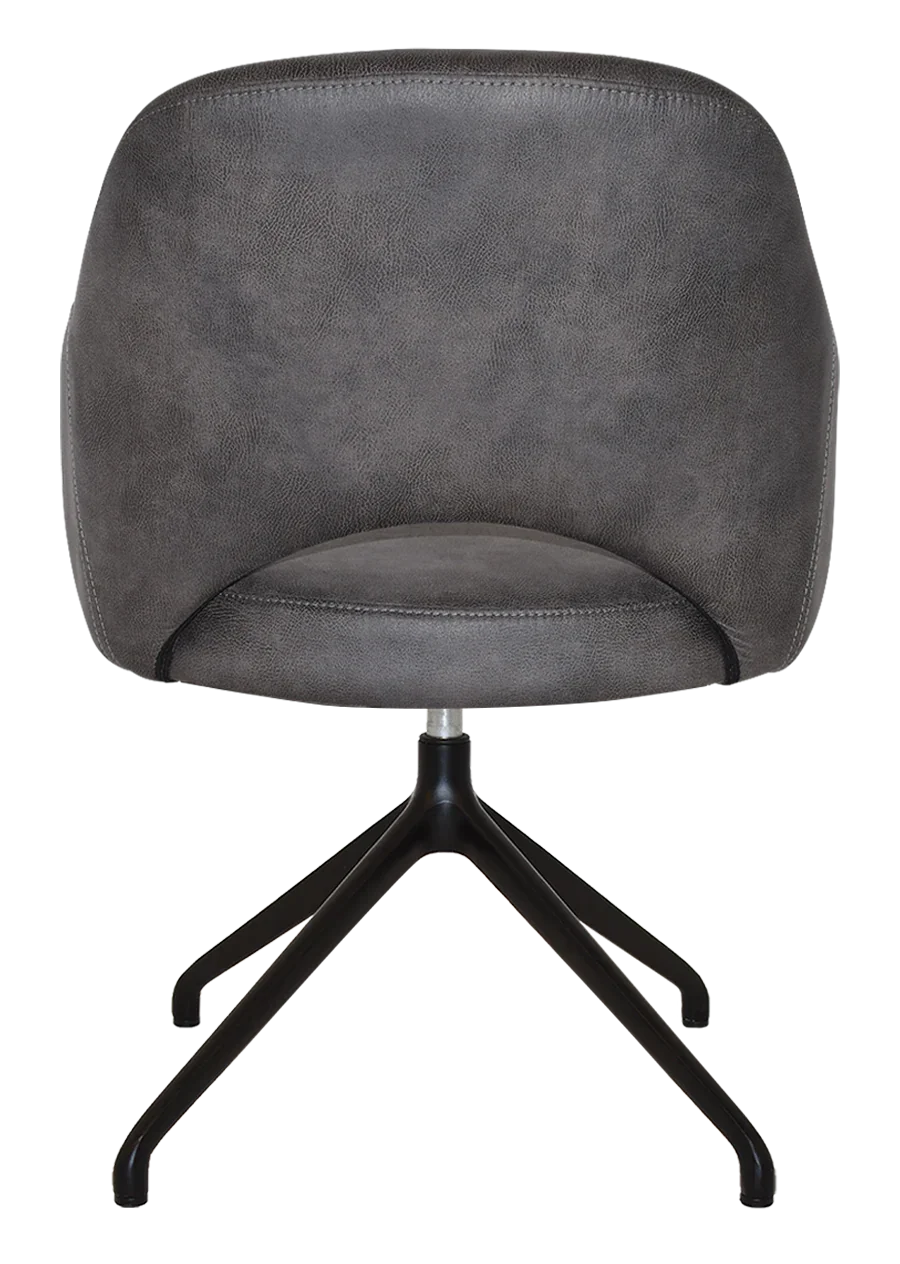 EZ ARM CHAIR ALBURY TRESTLE V2 BLACK
