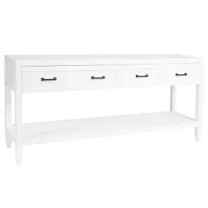 SH Guildford Console Black with 4 Drawers thumbnail 1