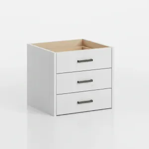 DD CC Plus 3 Drawer Under Desk Freestanding Pedestal thumbnail 4