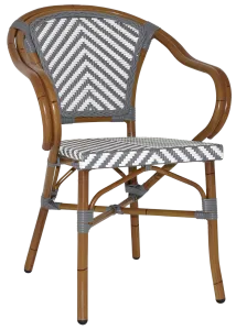 EZ Amalfi Synthetic Wicker Aluminium Frame Outdoor Armchair thumbnail 8