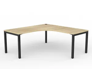 OL Axis Single User 90° Corner Desk thumbnail 1
