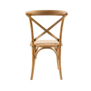 VI Cafe Timber Framed Ratan Seat Dining Chair thumbnail 8