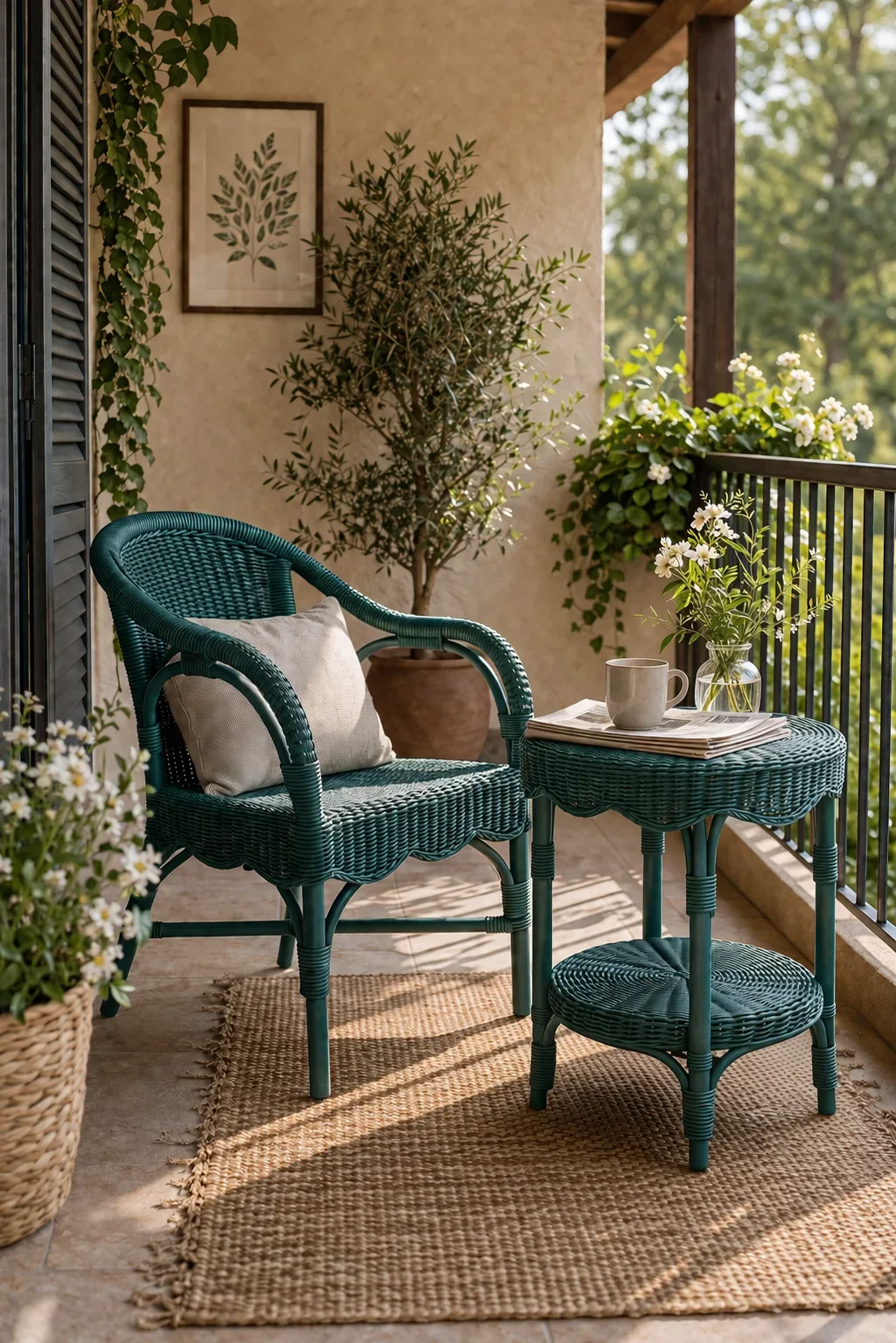 CR Selangor Natural Rattan Armchair