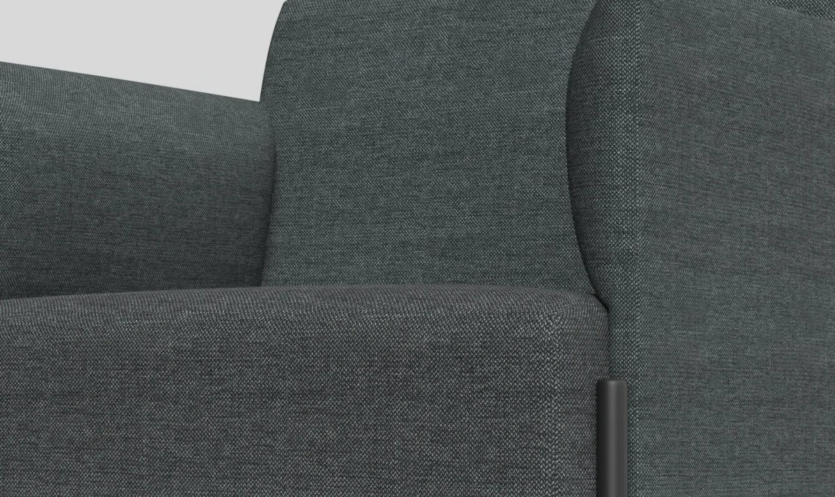 OL Avalon Fabric Upholstered Reception Area Armchair